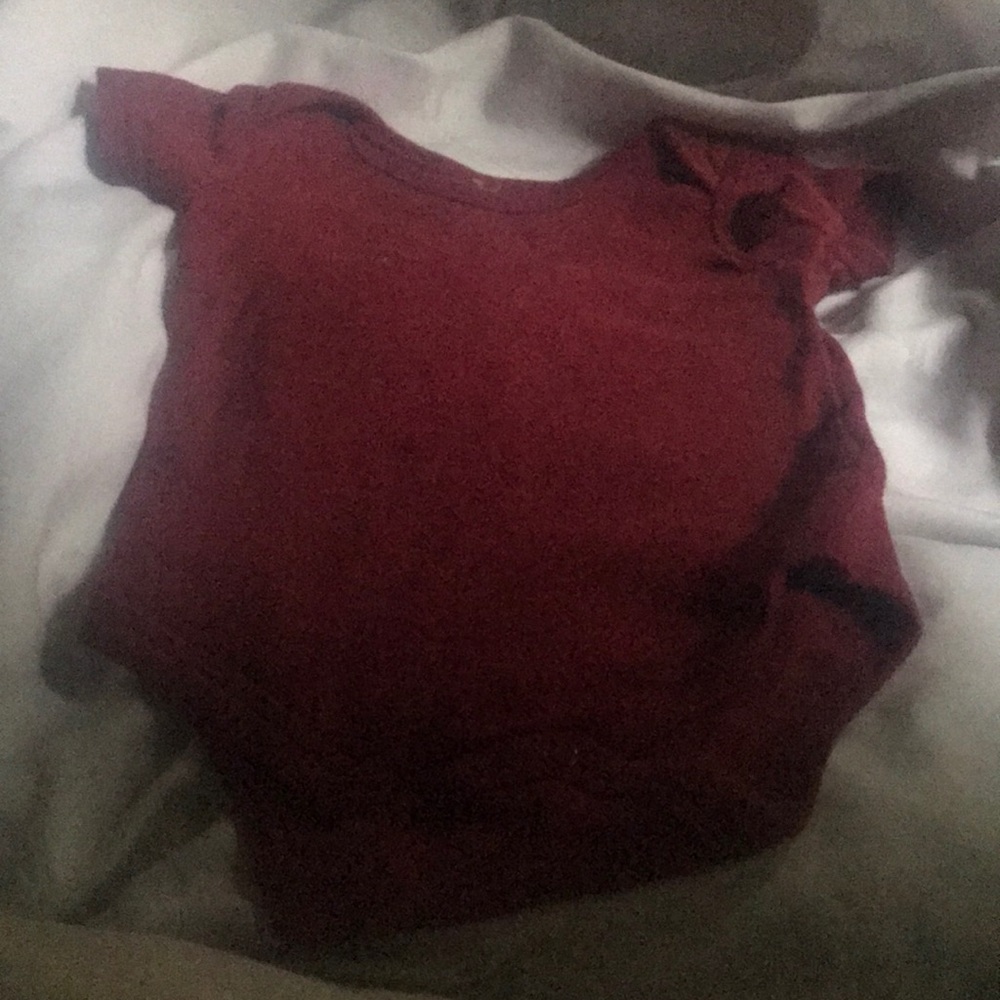 Maroon Onsie